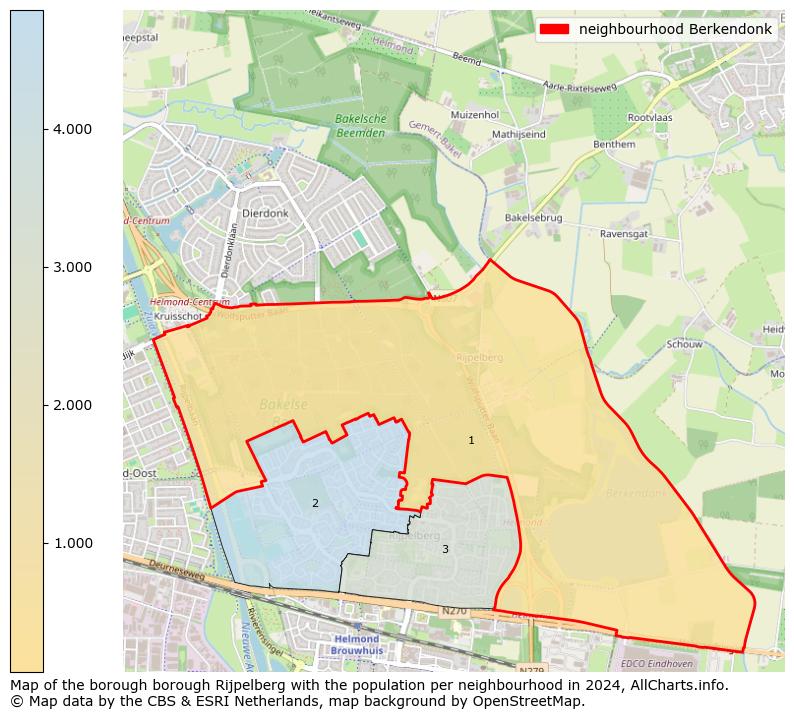 Image of the neighbourhood Berkendonk at the map. This image is used as introduction to this page. This page shows a lot of information about the population in the neighbourhood Berkendonk (such as the distribution by age groups of the residents, the composition of households, whether inhabitants are natives or Dutch with an immigration background, data about the houses (numbers, types, price development, use, type of property, ...) and more (car ownership, energy consumption, ...) based on open data from the Dutch Central Bureau of Statistics and various other sources!