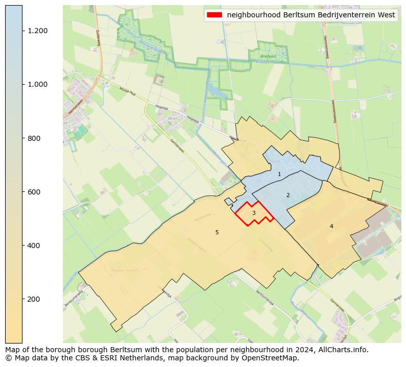 Image of the neighbourhood Berltsum Bedrijventerrein West at the map. This image is used as introduction to this page. This page shows a lot of information about the population in the neighbourhood Berltsum Bedrijventerrein West (such as the distribution by age groups of the residents, the composition of households, whether inhabitants are natives or Dutch with an immigration background, data about the houses (numbers, types, price development, use, type of property, ...) and more (car ownership, energy consumption, ...) based on open data from the Dutch Central Bureau of Statistics and various other sources!