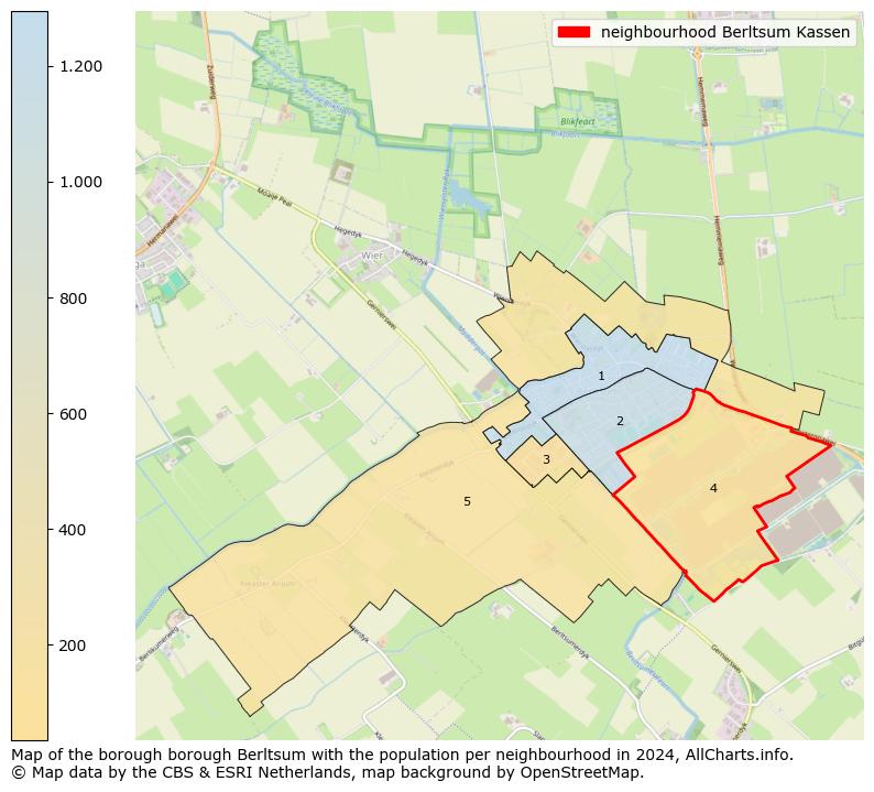 Image of the neighbourhood Berltsum Kassen at the map. This image is used as introduction to this page. This page shows a lot of information about the population in the neighbourhood Berltsum Kassen (such as the distribution by age groups of the residents, the composition of households, whether inhabitants are natives or Dutch with an immigration background, data about the houses (numbers, types, price development, use, type of property, ...) and more (car ownership, energy consumption, ...) based on open data from the Dutch Central Bureau of Statistics and various other sources!