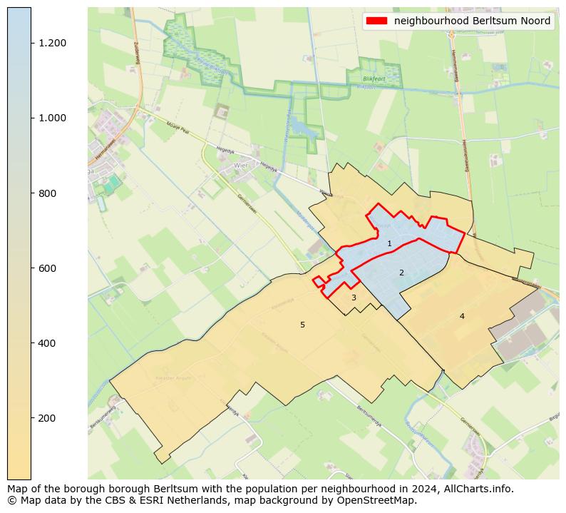 Image of the neighbourhood Berltsum Noord at the map. This image is used as introduction to this page. This page shows a lot of information about the population in the neighbourhood Berltsum Noord (such as the distribution by age groups of the residents, the composition of households, whether inhabitants are natives or Dutch with an immigration background, data about the houses (numbers, types, price development, use, type of property, ...) and more (car ownership, energy consumption, ...) based on open data from the Dutch Central Bureau of Statistics and various other sources!