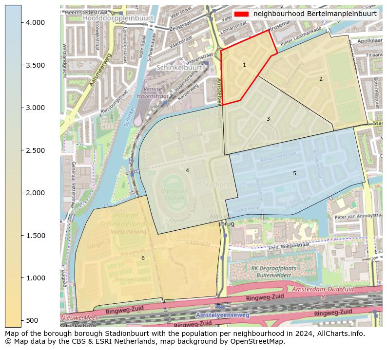 Image of the neighbourhood Bertelmanpleinbuurt at the map. This image is used as introduction to this page. This page shows a lot of information about the population in the neighbourhood Bertelmanpleinbuurt (such as the distribution by age groups of the residents, the composition of households, whether inhabitants are natives or Dutch with an immigration background, data about the houses (numbers, types, price development, use, type of property, ...) and more (car ownership, energy consumption, ...) based on open data from the Dutch Central Bureau of Statistics and various other sources!