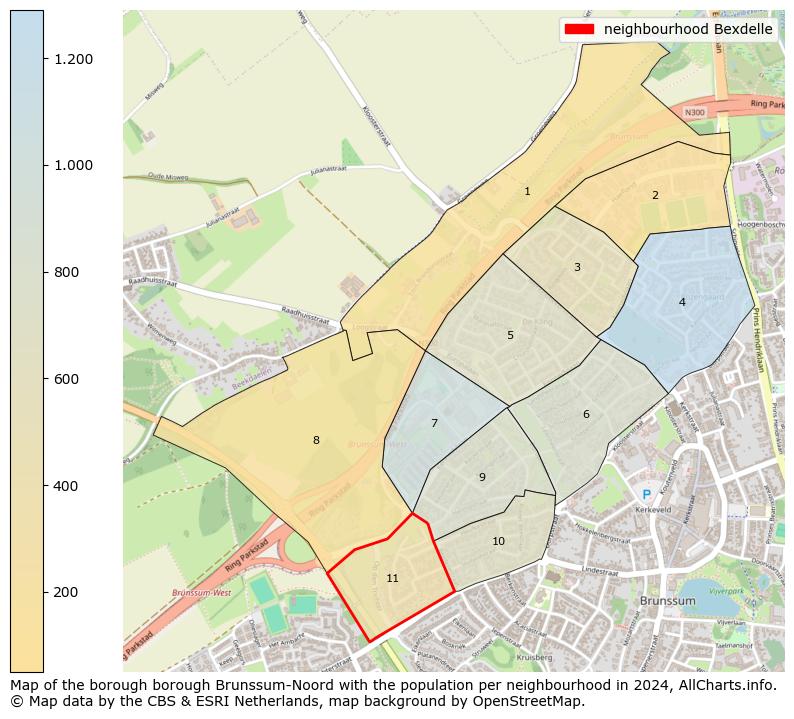 Image of the neighbourhood Bexdelle at the map. This image is used as introduction to this page. This page shows a lot of information about the population in the neighbourhood Bexdelle (such as the distribution by age groups of the residents, the composition of households, whether inhabitants are natives or Dutch with an immigration background, data about the houses (numbers, types, price development, use, type of property, ...) and more (car ownership, energy consumption, ...) based on open data from the Dutch Central Bureau of Statistics and various other sources!