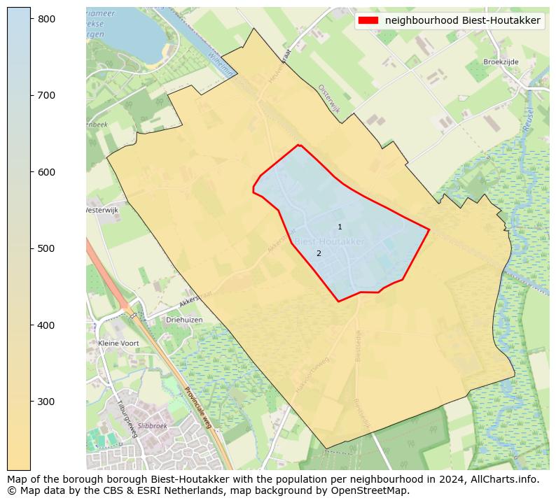 Image of the neighbourhood Biest-Houtakker at the map. This image is used as introduction to this page. This page shows a lot of information about the population in the neighbourhood Biest-Houtakker (such as the distribution by age groups of the residents, the composition of households, whether inhabitants are natives or Dutch with an immigration background, data about the houses (numbers, types, price development, use, type of property, ...) and more (car ownership, energy consumption, ...) based on open data from the Dutch Central Bureau of Statistics and various other sources!