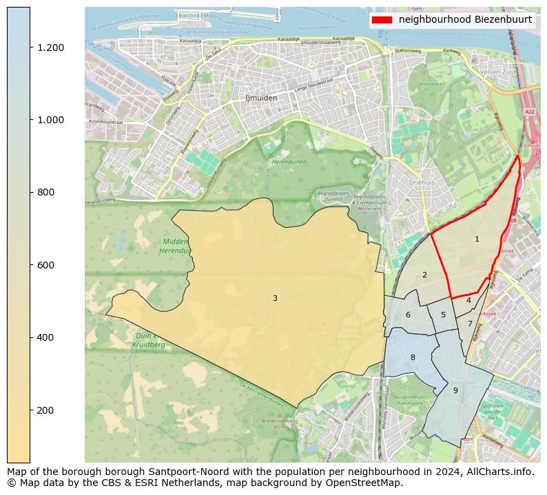 Image of the neighbourhood Biezenbuurt at the map. This image is used as introduction to this page. This page shows a lot of information about the population in the neighbourhood Biezenbuurt (such as the distribution by age groups of the residents, the composition of households, whether inhabitants are natives or Dutch with an immigration background, data about the houses (numbers, types, price development, use, type of property, ...) and more (car ownership, energy consumption, ...) based on open data from the Dutch Central Bureau of Statistics and various other sources!