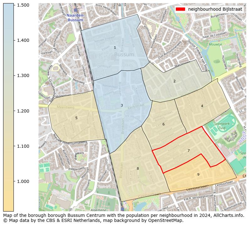 Image of the neighbourhood Bijlstraat at the map. This image is used as introduction to this page. This page shows a lot of information about the population in the neighbourhood Bijlstraat (such as the distribution by age groups of the residents, the composition of households, whether inhabitants are natives or Dutch with an immigration background, data about the houses (numbers, types, price development, use, type of property, ...) and more (car ownership, energy consumption, ...) based on open data from the Dutch Central Bureau of Statistics and various other sources!