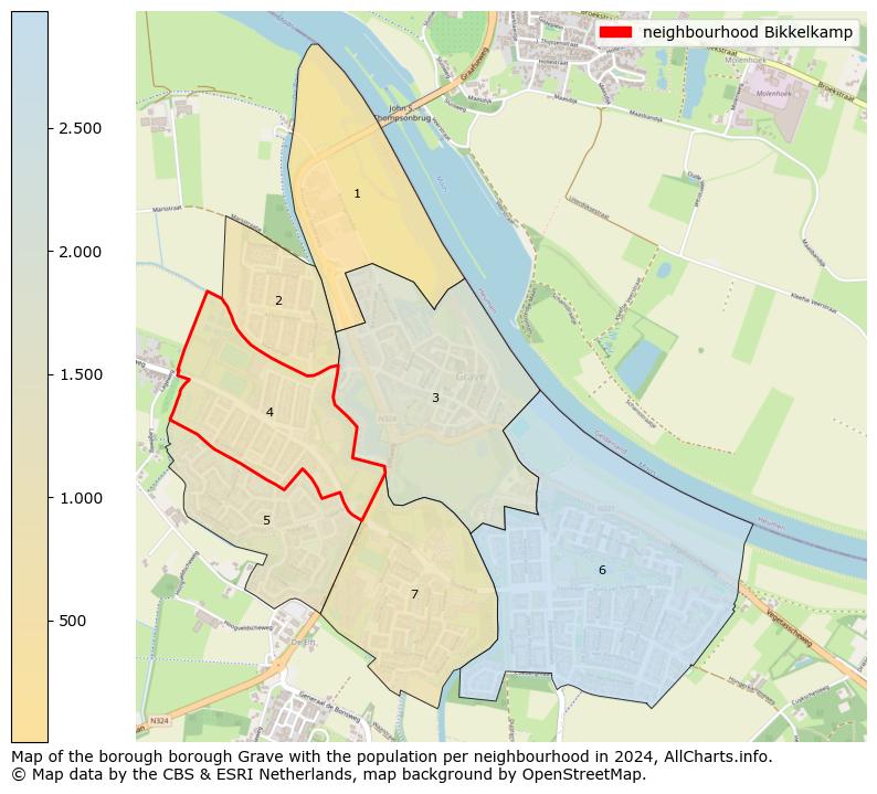 Image of the neighbourhood Bikkelkamp at the map. This image is used as introduction to this page. This page shows a lot of information about the population in the neighbourhood Bikkelkamp (such as the distribution by age groups of the residents, the composition of households, whether inhabitants are natives or Dutch with an immigration background, data about the houses (numbers, types, price development, use, type of property, ...) and more (car ownership, energy consumption, ...) based on open data from the Dutch Central Bureau of Statistics and various other sources!