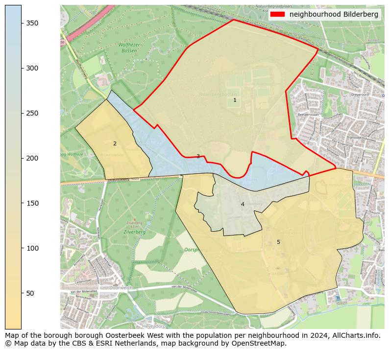 Image of the neighbourhood Bilderberg at the map. This image is used as introduction to this page. This page shows a lot of information about the population in the neighbourhood Bilderberg (such as the distribution by age groups of the residents, the composition of households, whether inhabitants are natives or Dutch with an immigration background, data about the houses (numbers, types, price development, use, type of property, ...) and more (car ownership, energy consumption, ...) based on open data from the Dutch Central Bureau of Statistics and various other sources!