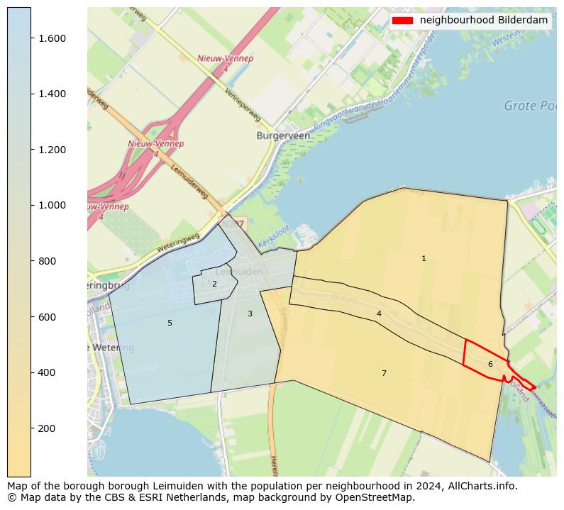 Image of the neighbourhood Bilderdam at the map. This image is used as introduction to this page. This page shows a lot of information about the population in the neighbourhood Bilderdam (such as the distribution by age groups of the residents, the composition of households, whether inhabitants are natives or Dutch with an immigration background, data about the houses (numbers, types, price development, use, type of property, ...) and more (car ownership, energy consumption, ...) based on open data from the Dutch Central Bureau of Statistics and various other sources!