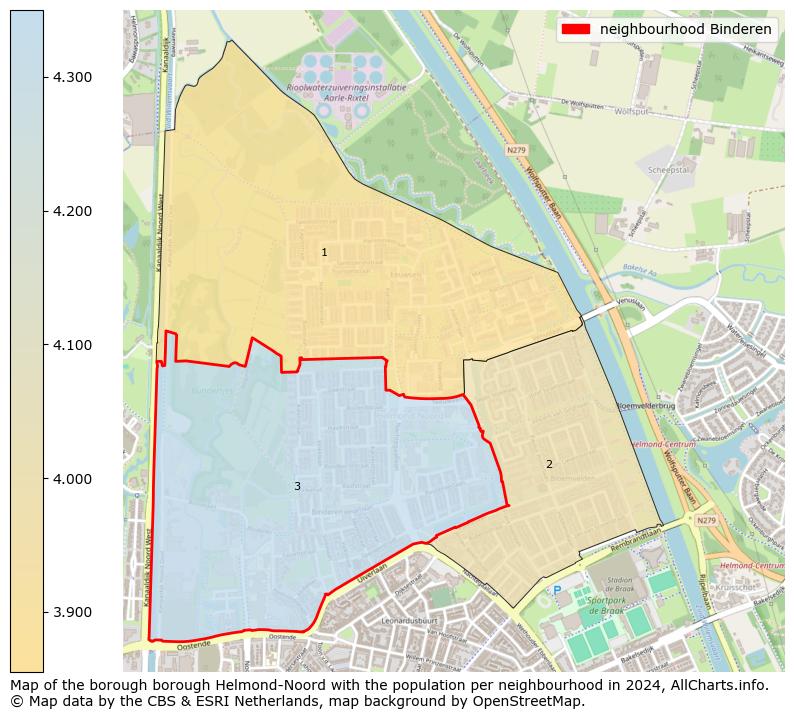 Image of the neighbourhood Binderen at the map. This image is used as introduction to this page. This page shows a lot of information about the population in the neighbourhood Binderen (such as the distribution by age groups of the residents, the composition of households, whether inhabitants are natives or Dutch with an immigration background, data about the houses (numbers, types, price development, use, type of property, ...) and more (car ownership, energy consumption, ...) based on open data from the Dutch Central Bureau of Statistics and various other sources!