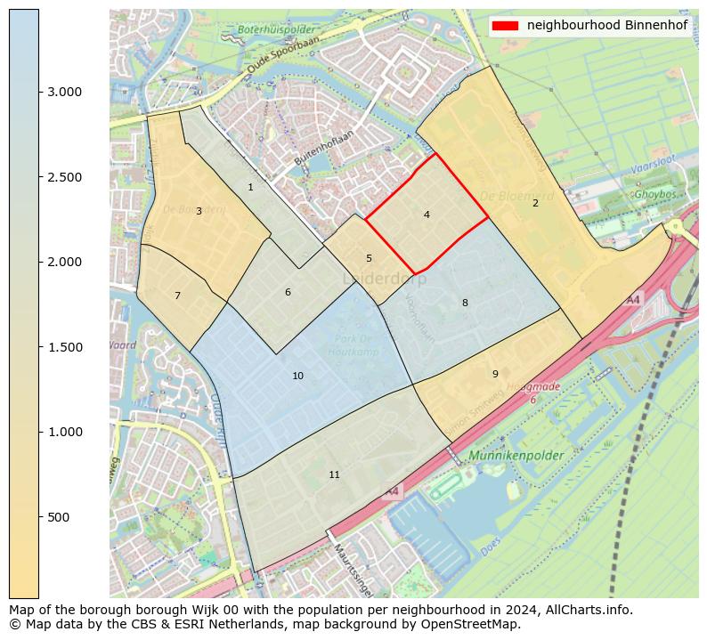 Image of the neighbourhood Binnenhof at the map. This image is used as introduction to this page. This page shows a lot of information about the population in the neighbourhood Binnenhof (such as the distribution by age groups of the residents, the composition of households, whether inhabitants are natives or Dutch with an immigration background, data about the houses (numbers, types, price development, use, type of property, ...) and more (car ownership, energy consumption, ...) based on open data from the Dutch Central Bureau of Statistics and various other sources!