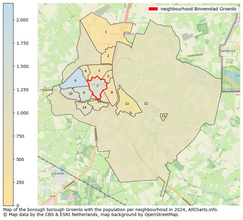 Image of the neighbourhood Binnenstad Groenlo at the map. This image is used as introduction to this page. This page shows a lot of information about the population in the neighbourhood Binnenstad Groenlo (such as the distribution by age groups of the residents, the composition of households, whether inhabitants are natives or Dutch with an immigration background, data about the houses (numbers, types, price development, use, type of property, ...) and more (car ownership, energy consumption, ...) based on open data from the Dutch Central Bureau of Statistics and various other sources!