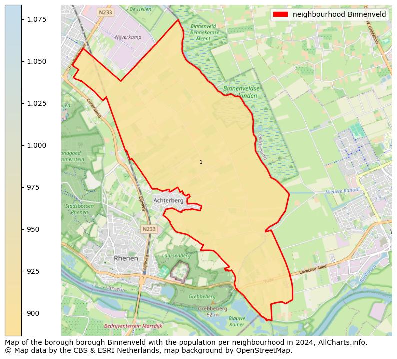 Image of the neighbourhood Binnenveld at the map. This image is used as introduction to this page. This page shows a lot of information about the population in the neighbourhood Binnenveld (such as the distribution by age groups of the residents, the composition of households, whether inhabitants are natives or Dutch with an immigration background, data about the houses (numbers, types, price development, use, type of property, ...) and more (car ownership, energy consumption, ...) based on open data from the Dutch Central Bureau of Statistics and various other sources!