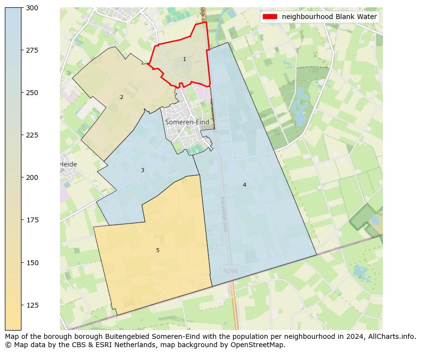 Image of the neighbourhood Blank Water at the map. This image is used as introduction to this page. This page shows a lot of information about the population in the neighbourhood Blank Water (such as the distribution by age groups of the residents, the composition of households, whether inhabitants are natives or Dutch with an immigration background, data about the houses (numbers, types, price development, use, type of property, ...) and more (car ownership, energy consumption, ...) based on open data from the Dutch Central Bureau of Statistics and various other sources!