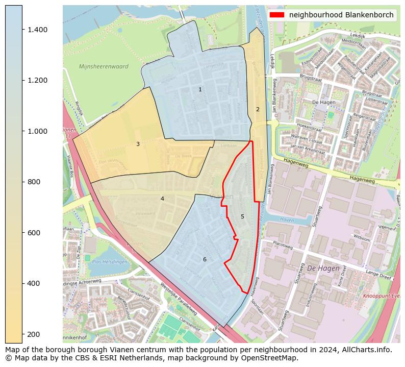 Image of the neighbourhood Blankenborch at the map. This image is used as introduction to this page. This page shows a lot of information about the population in the neighbourhood Blankenborch (such as the distribution by age groups of the residents, the composition of households, whether inhabitants are natives or Dutch with an immigration background, data about the houses (numbers, types, price development, use, type of property, ...) and more (car ownership, energy consumption, ...) based on open data from the Dutch Central Bureau of Statistics and various other sources!