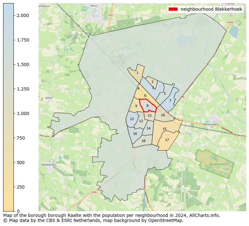 Image of the neighbourhood Blekkerhoek at the map. This image is used as introduction to this page. This page shows a lot of information about the population in the neighbourhood Blekkerhoek (such as the distribution by age groups of the residents, the composition of households, whether inhabitants are natives or Dutch with an immigration background, data about the houses (numbers, types, price development, use, type of property, ...) and more (car ownership, energy consumption, ...) based on open data from the Dutch Central Bureau of Statistics and various other sources!