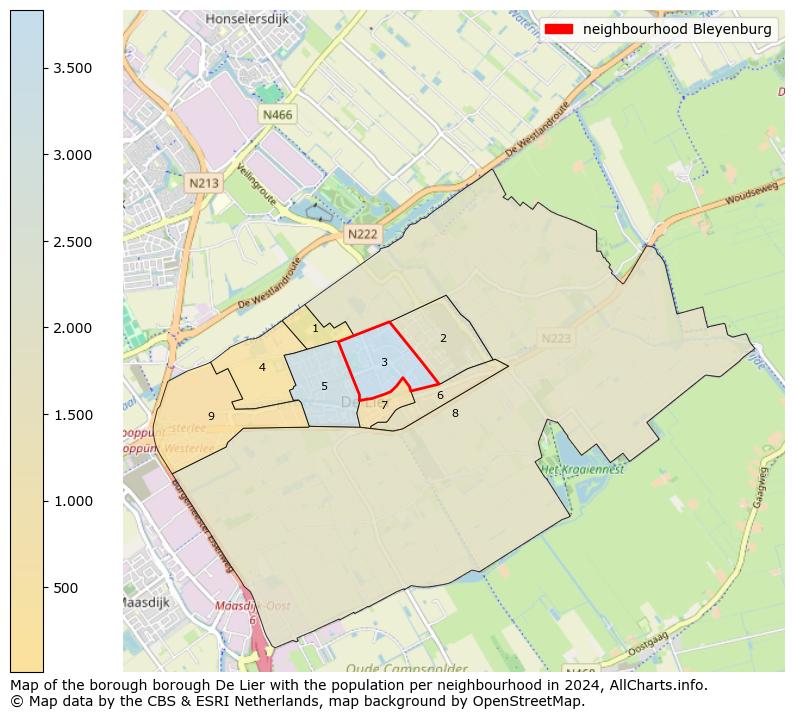 Image of the neighbourhood Bleyenburg at the map. This image is used as introduction to this page. This page shows a lot of information about the population in the neighbourhood Bleyenburg (such as the distribution by age groups of the residents, the composition of households, whether inhabitants are natives or Dutch with an immigration background, data about the houses (numbers, types, price development, use, type of property, ...) and more (car ownership, energy consumption, ...) based on open data from the Dutch Central Bureau of Statistics and various other sources!