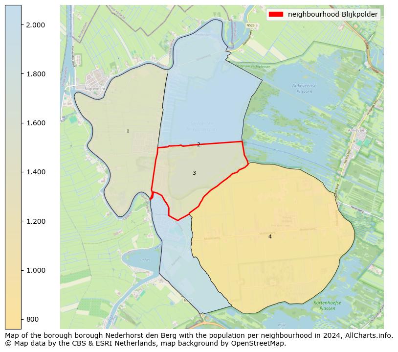 Image of the neighbourhood Blijkpolder at the map. This image is used as introduction to this page. This page shows a lot of information about the population in the neighbourhood Blijkpolder (such as the distribution by age groups of the residents, the composition of households, whether inhabitants are natives or Dutch with an immigration background, data about the houses (numbers, types, price development, use, type of property, ...) and more (car ownership, energy consumption, ...) based on open data from the Dutch Central Bureau of Statistics and various other sources!