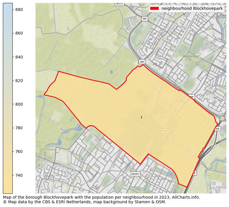 Map of the borough Blockhovepark with the population per neighbourhood in 2023. This page shows a lot of information about residents (such as the distribution by age groups, family composition, gender, native or Dutch with an immigration background, ...), homes (numbers, types, price development, use, type of property, ...) and more (car ownership, energy consumption, ...) based on open data from the Dutch Central Bureau of Statistics and various other sources!