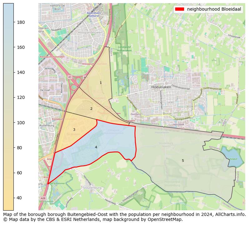 Image of the neighbourhood Bloeidaal at the map. This image is used as introduction to this page. This page shows a lot of information about the population in the neighbourhood Bloeidaal (such as the distribution by age groups of the residents, the composition of households, whether inhabitants are natives or Dutch with an immigration background, data about the houses (numbers, types, price development, use, type of property, ...) and more (car ownership, energy consumption, ...) based on open data from the Dutch Central Bureau of Statistics and various other sources!