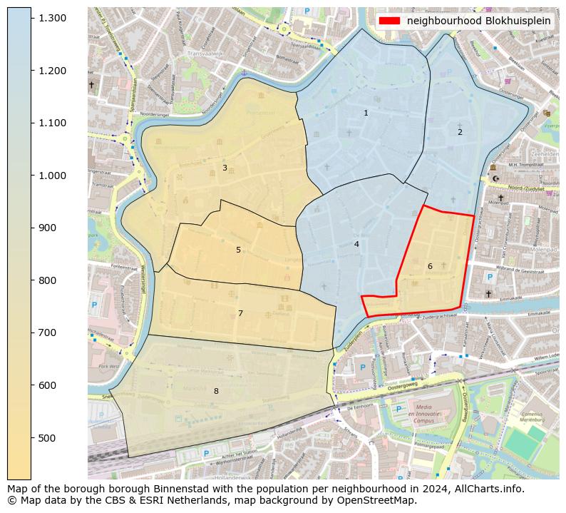 Image of the neighbourhood Blokhuisplein at the map. This image is used as introduction to this page. This page shows a lot of information about the population in the neighbourhood Blokhuisplein (such as the distribution by age groups of the residents, the composition of households, whether inhabitants are natives or Dutch with an immigration background, data about the houses (numbers, types, price development, use, type of property, ...) and more (car ownership, energy consumption, ...) based on open data from the Dutch Central Bureau of Statistics and various other sources!