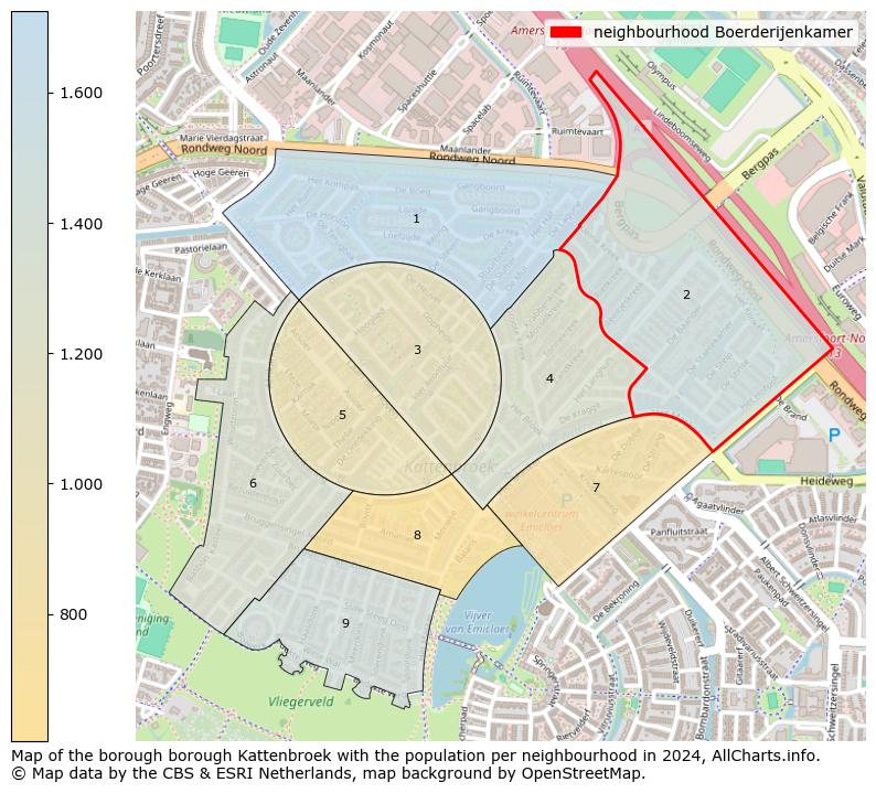 Image of the neighbourhood Boerderijenkamer at the map. This image is used as introduction to this page. This page shows a lot of information about the population in the neighbourhood Boerderijenkamer (such as the distribution by age groups of the residents, the composition of households, whether inhabitants are natives or Dutch with an immigration background, data about the houses (numbers, types, price development, use, type of property, ...) and more (car ownership, energy consumption, ...) based on open data from the Dutch Central Bureau of Statistics and various other sources!