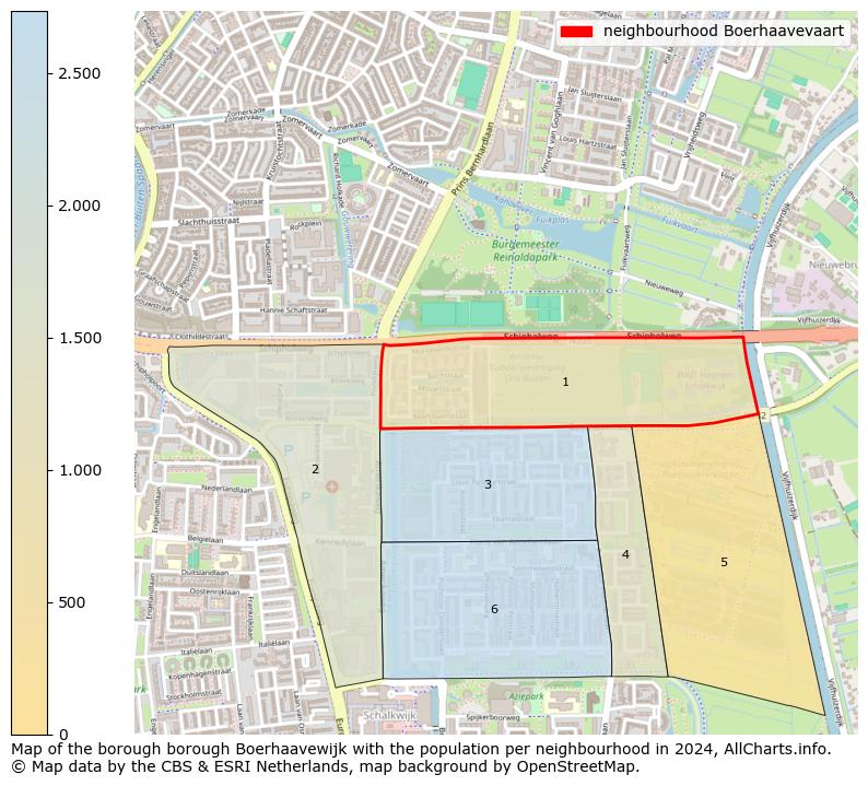 Image of the neighbourhood Boerhaavevaart at the map. This image is used as introduction to this page. This page shows a lot of information about the population in the neighbourhood Boerhaavevaart (such as the distribution by age groups of the residents, the composition of households, whether inhabitants are natives or Dutch with an immigration background, data about the houses (numbers, types, price development, use, type of property, ...) and more (car ownership, energy consumption, ...) based on open data from the Dutch Central Bureau of Statistics and various other sources!