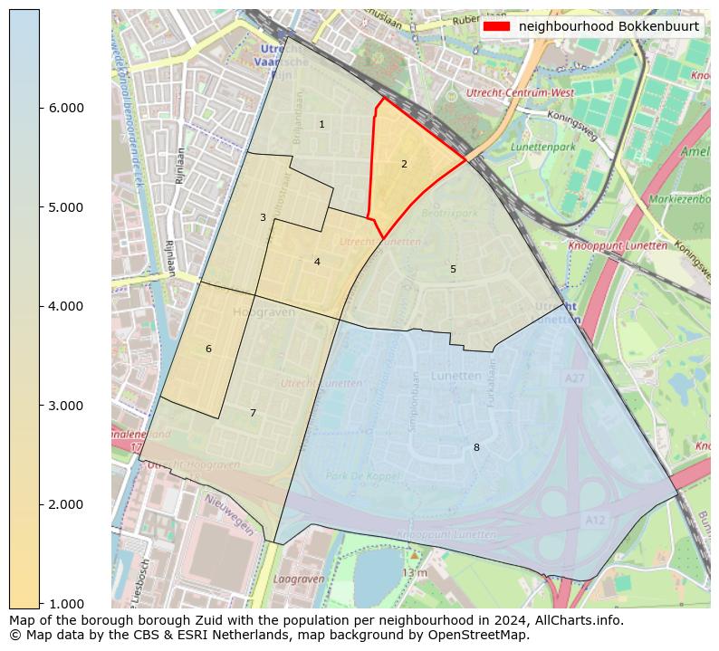 Image of the neighbourhood Bokkenbuurt at the map. This image is used as introduction to this page. This page shows a lot of information about the population in the neighbourhood Bokkenbuurt (such as the distribution by age groups of the residents, the composition of households, whether inhabitants are natives or Dutch with an immigration background, data about the houses (numbers, types, price development, use, type of property, ...) and more (car ownership, energy consumption, ...) based on open data from the Dutch Central Bureau of Statistics and various other sources!