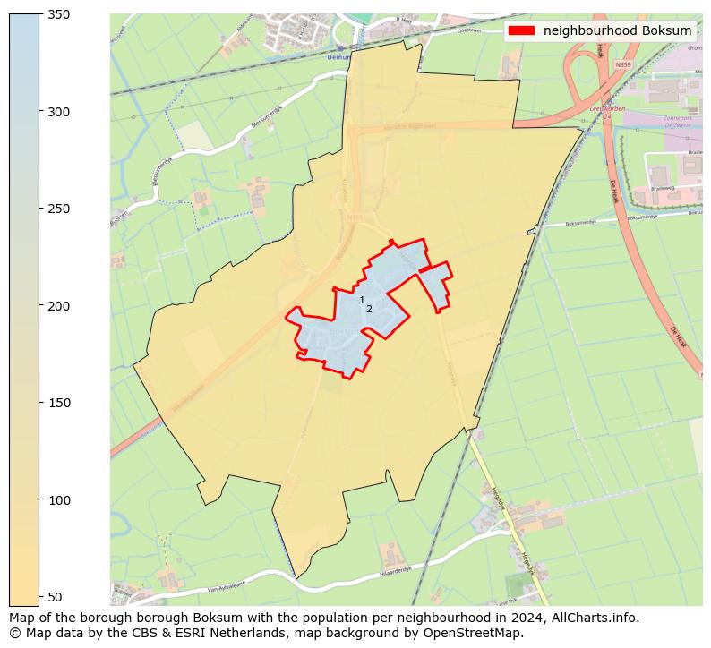 Image of the neighbourhood Boksum at the map. This image is used as introduction to this page. This page shows a lot of information about the population in the neighbourhood Boksum (such as the distribution by age groups of the residents, the composition of households, whether inhabitants are natives or Dutch with an immigration background, data about the houses (numbers, types, price development, use, type of property, ...) and more (car ownership, energy consumption, ...) based on open data from the Dutch Central Bureau of Statistics and various other sources!