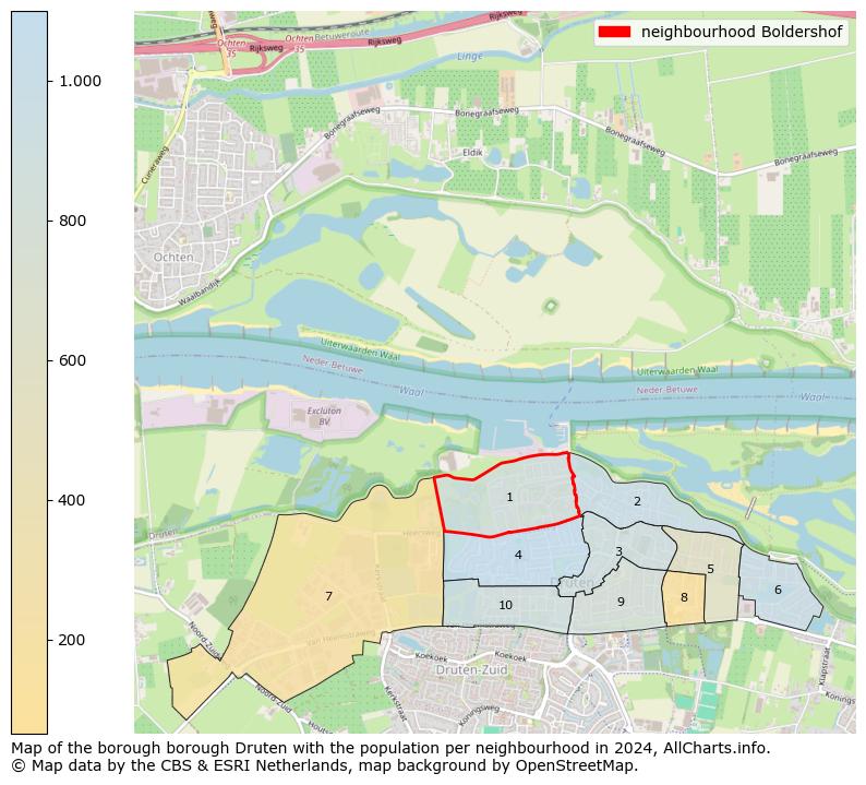 Image of the neighbourhood Boldershof at the map. This image is used as introduction to this page. This page shows a lot of information about the population in the neighbourhood Boldershof (such as the distribution by age groups of the residents, the composition of households, whether inhabitants are natives or Dutch with an immigration background, data about the houses (numbers, types, price development, use, type of property, ...) and more (car ownership, energy consumption, ...) based on open data from the Dutch Central Bureau of Statistics and various other sources!