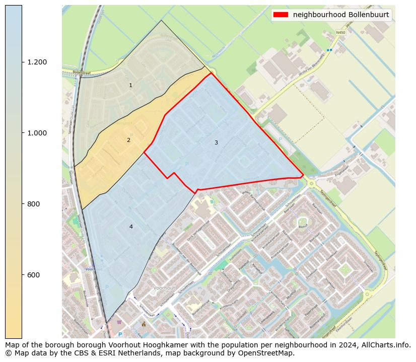 Image of the neighbourhood Bollenbuurt at the map. This image is used as introduction to this page. This page shows a lot of information about the population in the neighbourhood Bollenbuurt (such as the distribution by age groups of the residents, the composition of households, whether inhabitants are natives or Dutch with an immigration background, data about the houses (numbers, types, price development, use, type of property, ...) and more (car ownership, energy consumption, ...) based on open data from the Dutch Central Bureau of Statistics and various other sources!