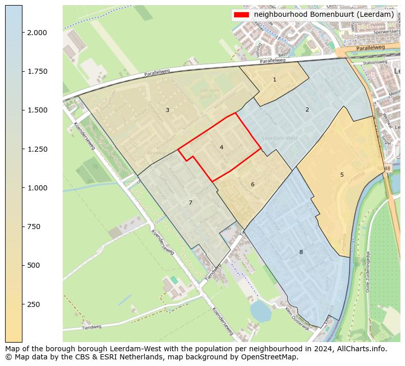 Image of the neighbourhood Bomenbuurt (Leerdam) at the map. This image is used as introduction to this page. This page shows a lot of information about the population in the neighbourhood Bomenbuurt (Leerdam) (such as the distribution by age groups of the residents, the composition of households, whether inhabitants are natives or Dutch with an immigration background, data about the houses (numbers, types, price development, use, type of property, ...) and more (car ownership, energy consumption, ...) based on open data from the Dutch Central Bureau of Statistics and various other sources!