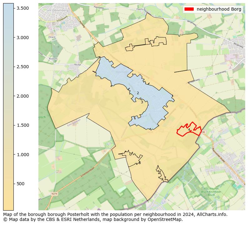 Image of the neighbourhood Borg at the map. This image is used as introduction to this page. This page shows a lot of information about the population in the neighbourhood Borg (such as the distribution by age groups of the residents, the composition of households, whether inhabitants are natives or Dutch with an immigration background, data about the houses (numbers, types, price development, use, type of property, ...) and more (car ownership, energy consumption, ...) based on open data from the Dutch Central Bureau of Statistics and various other sources!