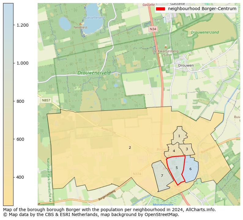 Image of the neighbourhood Borger-Centrum at the map. This image is used as introduction to this page. This page shows a lot of information about the population in the neighbourhood Borger-Centrum (such as the distribution by age groups of the residents, the composition of households, whether inhabitants are natives or Dutch with an immigration background, data about the houses (numbers, types, price development, use, type of property, ...) and more (car ownership, energy consumption, ...) based on open data from the Dutch Central Bureau of Statistics and various other sources!