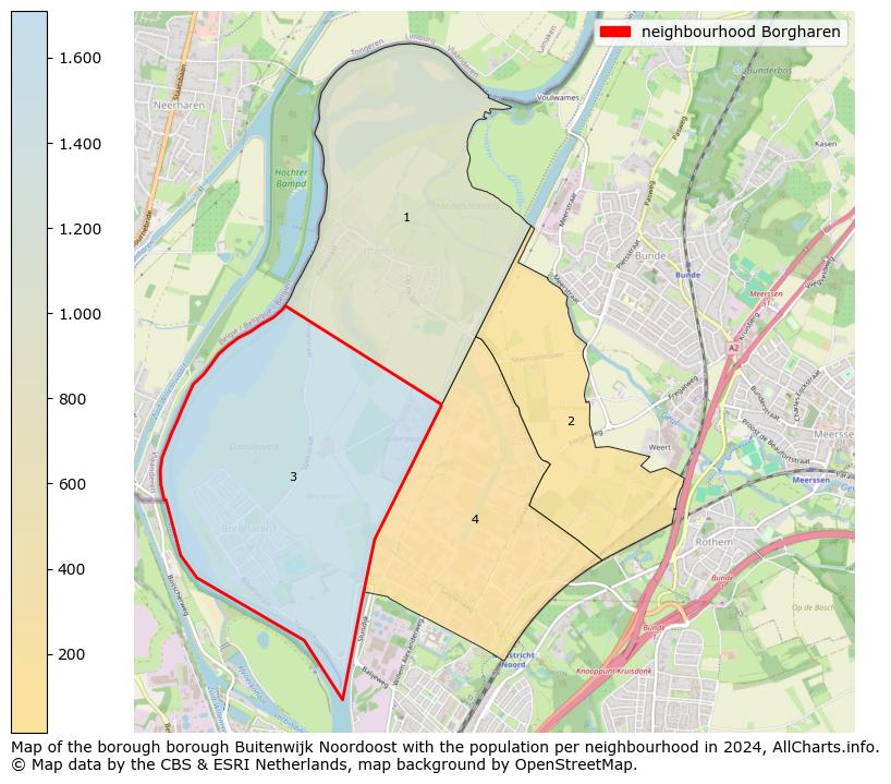 Image of the neighbourhood Borgharen at the map. This image is used as introduction to this page. This page shows a lot of information about the population in the neighbourhood Borgharen (such as the distribution by age groups of the residents, the composition of households, whether inhabitants are natives or Dutch with an immigration background, data about the houses (numbers, types, price development, use, type of property, ...) and more (car ownership, energy consumption, ...) based on open data from the Dutch Central Bureau of Statistics and various other sources!