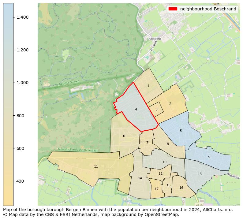 Image of the neighbourhood Boschrand at the map. This image is used as introduction to this page. This page shows a lot of information about the population in the neighbourhood Boschrand (such as the distribution by age groups of the residents, the composition of households, whether inhabitants are natives or Dutch with an immigration background, data about the houses (numbers, types, price development, use, type of property, ...) and more (car ownership, energy consumption, ...) based on open data from the Dutch Central Bureau of Statistics and various other sources!