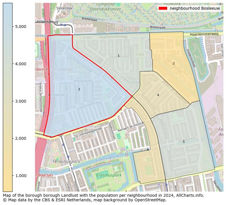 Image of the neighbourhood Bosleeuw at the map. This image is used as introduction to this page. This page shows a lot of information about the population in the neighbourhood Bosleeuw (such as the distribution by age groups of the residents, the composition of households, whether inhabitants are natives or Dutch with an immigration background, data about the houses (numbers, types, price development, use, type of property, ...) and more (car ownership, energy consumption, ...) based on open data from the Dutch Central Bureau of Statistics and various other sources!