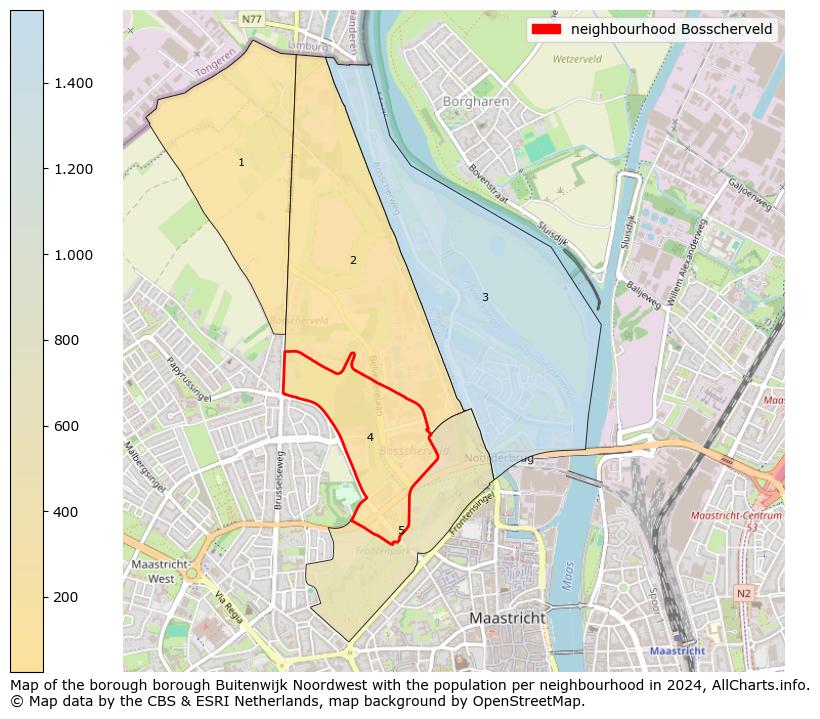 Image of the neighbourhood Bosscherveld at the map. This image is used as introduction to this page. This page shows a lot of information about the population in the neighbourhood Bosscherveld (such as the distribution by age groups of the residents, the composition of households, whether inhabitants are natives or Dutch with an immigration background, data about the houses (numbers, types, price development, use, type of property, ...) and more (car ownership, energy consumption, ...) based on open data from the Dutch Central Bureau of Statistics and various other sources!