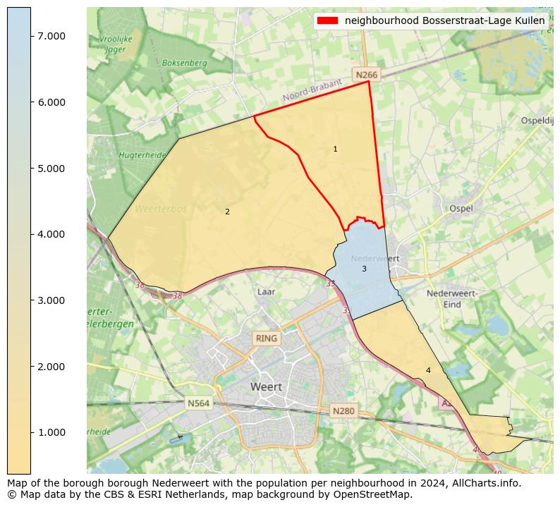 Image of the neighbourhood Bosserstraat-Lage Kuilen at the map. This image is used as introduction to this page. This page shows a lot of information about the population in the neighbourhood Bosserstraat-Lage Kuilen (such as the distribution by age groups of the residents, the composition of households, whether inhabitants are natives or Dutch with an immigration background, data about the houses (numbers, types, price development, use, type of property, ...) and more (car ownership, energy consumption, ...) based on open data from the Dutch Central Bureau of Statistics and various other sources!