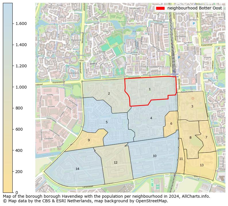 Image of the neighbourhood Botter Oost at the map. This image is used as introduction to this page. This page shows a lot of information about the population in the neighbourhood Botter Oost (such as the distribution by age groups of the residents, the composition of households, whether inhabitants are natives or Dutch with an immigration background, data about the houses (numbers, types, price development, use, type of property, ...) and more (car ownership, energy consumption, ...) based on open data from the Dutch Central Bureau of Statistics and various other sources!