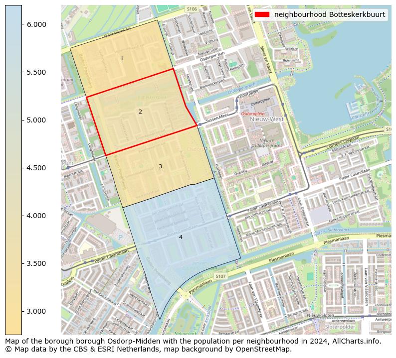 Image of the neighbourhood Botteskerkbuurt at the map. This image is used as introduction to this page. This page shows a lot of information about the population in the neighbourhood Botteskerkbuurt (such as the distribution by age groups of the residents, the composition of households, whether inhabitants are natives or Dutch with an immigration background, data about the houses (numbers, types, price development, use, type of property, ...) and more (car ownership, energy consumption, ...) based on open data from the Dutch Central Bureau of Statistics and various other sources!