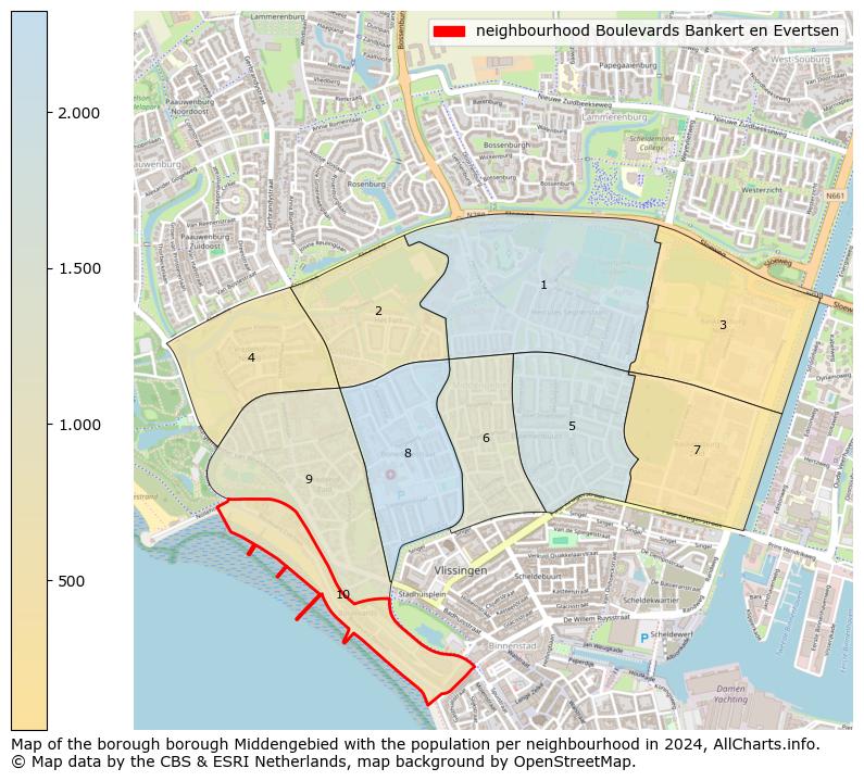 Image of the neighbourhood Boulevards Bankert en Evertsen at the map. This image is used as introduction to this page. This page shows a lot of information about the population in the neighbourhood Boulevards Bankert en Evertsen (such as the distribution by age groups of the residents, the composition of households, whether inhabitants are natives or Dutch with an immigration background, data about the houses (numbers, types, price development, use, type of property, ...) and more (car ownership, energy consumption, ...) based on open data from the Dutch Central Bureau of Statistics and various other sources!