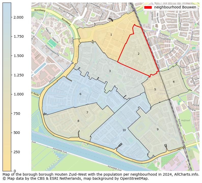 Image of the neighbourhood Bouwen at the map. This image is used as introduction to this page. This page shows a lot of information about the population in the neighbourhood Bouwen (such as the distribution by age groups of the residents, the composition of households, whether inhabitants are natives or Dutch with an immigration background, data about the houses (numbers, types, price development, use, type of property, ...) and more (car ownership, energy consumption, ...) based on open data from the Dutch Central Bureau of Statistics and various other sources!