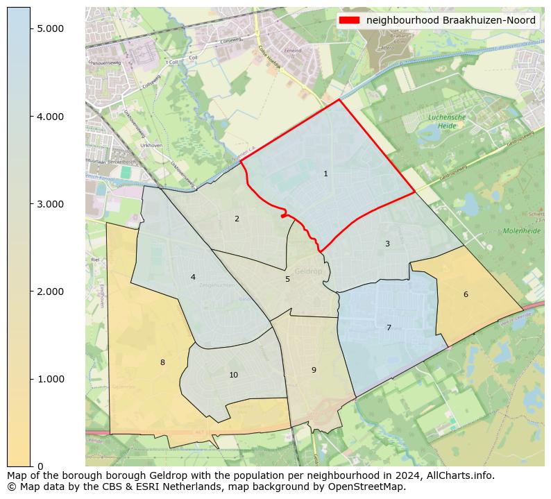 Image of the neighbourhood Braakhuizen-Noord at the map. This image is used as introduction to this page. This page shows a lot of information about the population in the neighbourhood Braakhuizen-Noord (such as the distribution by age groups of the residents, the composition of households, whether inhabitants are natives or Dutch with an immigration background, data about the houses (numbers, types, price development, use, type of property, ...) and more (car ownership, energy consumption, ...) based on open data from the Dutch Central Bureau of Statistics and various other sources!