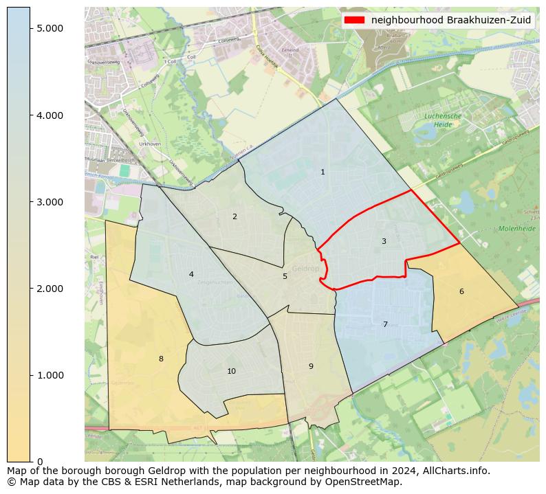 Image of the neighbourhood Braakhuizen-Zuid at the map. This image is used as introduction to this page. This page shows a lot of information about the population in the neighbourhood Braakhuizen-Zuid (such as the distribution by age groups of the residents, the composition of households, whether inhabitants are natives or Dutch with an immigration background, data about the houses (numbers, types, price development, use, type of property, ...) and more (car ownership, energy consumption, ...) based on open data from the Dutch Central Bureau of Statistics and various other sources!