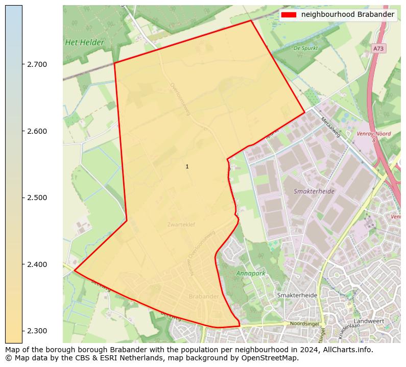 Image of the neighbourhood Brabander at the map. This image is used as introduction to this page. This page shows a lot of information about the population in the neighbourhood Brabander (such as the distribution by age groups of the residents, the composition of households, whether inhabitants are natives or Dutch with an immigration background, data about the houses (numbers, types, price development, use, type of property, ...) and more (car ownership, energy consumption, ...) based on open data from the Dutch Central Bureau of Statistics and various other sources!