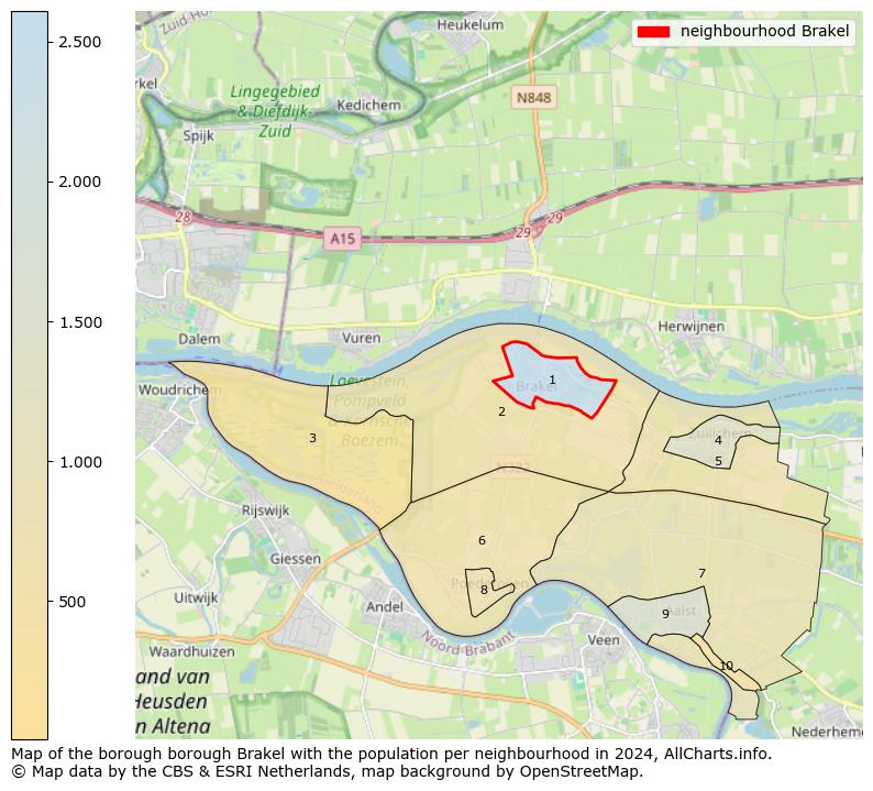 Image of the neighbourhood Brakel at the map. This image is used as introduction to this page. This page shows a lot of information about the population in the neighbourhood Brakel (such as the distribution by age groups of the residents, the composition of households, whether inhabitants are natives or Dutch with an immigration background, data about the houses (numbers, types, price development, use, type of property, ...) and more (car ownership, energy consumption, ...) based on open data from the Dutch Central Bureau of Statistics and various other sources!