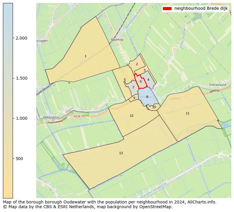 Image of the neighbourhood Brede dijk at the map. This image is used as introduction to this page. This page shows a lot of information about the population in the neighbourhood Brede dijk (such as the distribution by age groups of the residents, the composition of households, whether inhabitants are natives or Dutch with an immigration background, data about the houses (numbers, types, price development, use, type of property, ...) and more (car ownership, energy consumption, ...) based on open data from the Dutch Central Bureau of Statistics and various other sources!