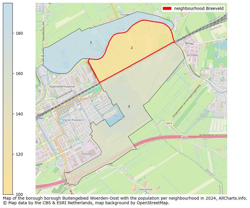 Image of the neighbourhood Breeveld at the map. This image is used as introduction to this page. This page shows a lot of information about the population in the neighbourhood Breeveld (such as the distribution by age groups of the residents, the composition of households, whether inhabitants are natives or Dutch with an immigration background, data about the houses (numbers, types, price development, use, type of property, ...) and more (car ownership, energy consumption, ...) based on open data from the Dutch Central Bureau of Statistics and various other sources!