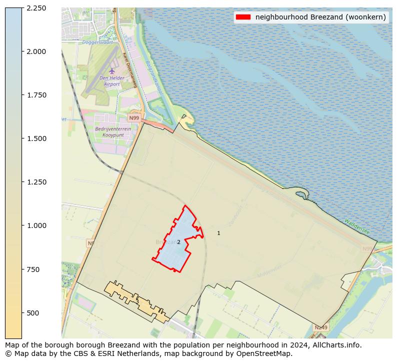 Image of the neighbourhood Breezand (woonkern) at the map. This image is used as introduction to this page. This page shows a lot of information about the population in the neighbourhood Breezand (woonkern) (such as the distribution by age groups of the residents, the composition of households, whether inhabitants are natives or Dutch with an immigration background, data about the houses (numbers, types, price development, use, type of property, ...) and more (car ownership, energy consumption, ...) based on open data from the Dutch Central Bureau of Statistics and various other sources!