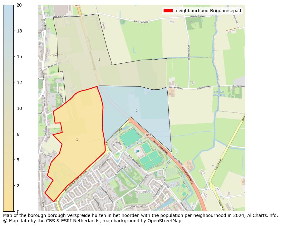 Image of the neighbourhood Brigdamsepad at the map. This image is used as introduction to this page. This page shows a lot of information about the population in the neighbourhood Brigdamsepad (such as the distribution by age groups of the residents, the composition of households, whether inhabitants are natives or Dutch with an immigration background, data about the houses (numbers, types, price development, use, type of property, ...) and more (car ownership, energy consumption, ...) based on open data from the Dutch Central Bureau of Statistics and various other sources!